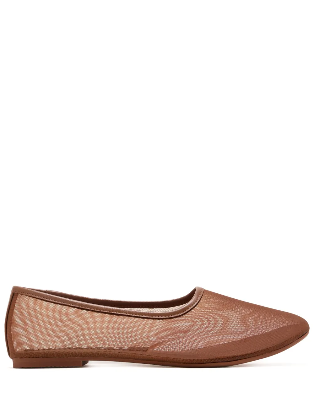 Senso mesh ballerina shoes Brown