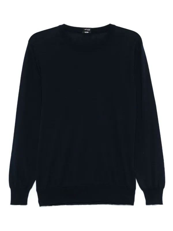 Kiton Cotton Top in Blue