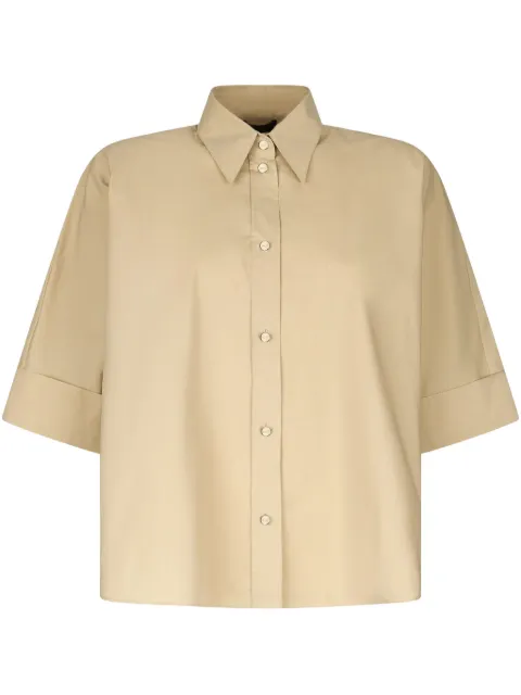 LIU JO cotton boxy shirt