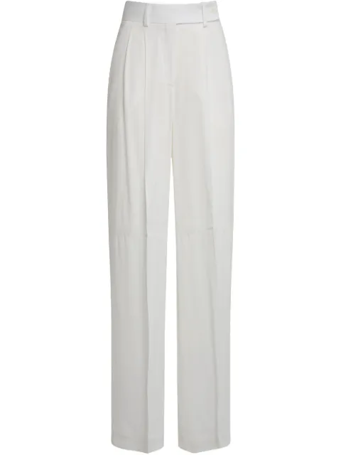 Alberta Ferretti pantalones de satén
