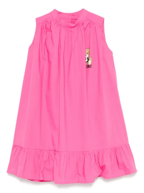 Moschino Kids Teddy Bear-print dress