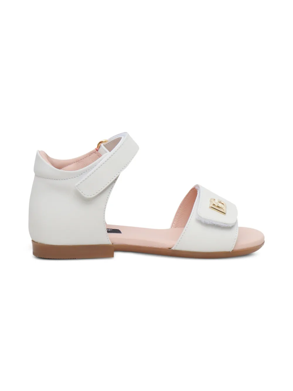Dolce & Gabbana leather sandals White