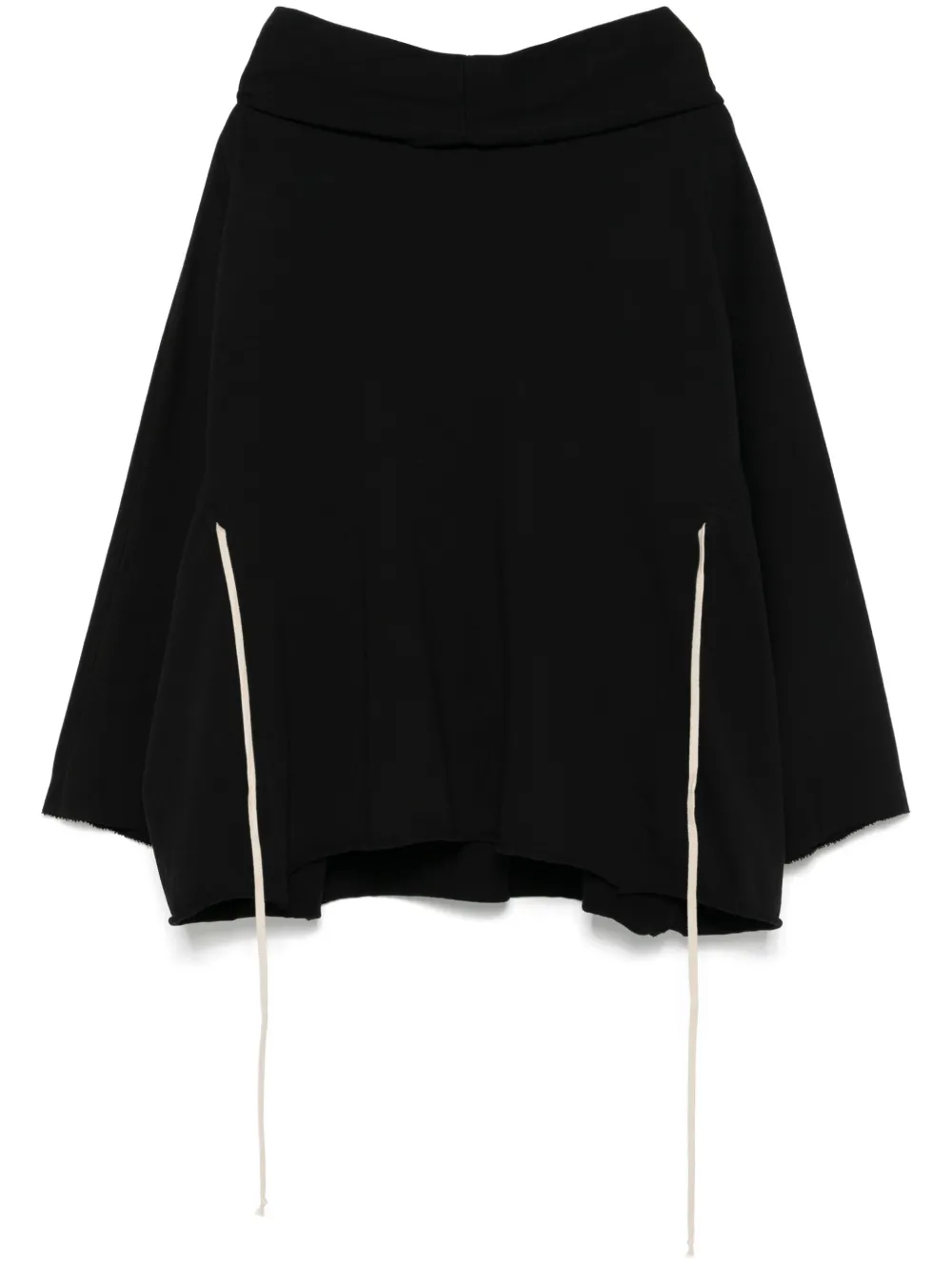 Rick Owens Hoodie van biologisch katoen Zwart