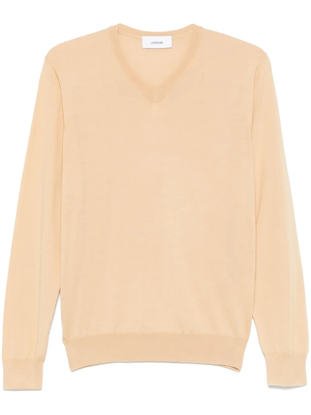 Lardini playera con cuello en V | amarillo | Image 1