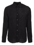 120% Lino linen shirt - Black