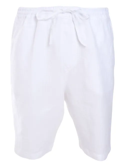 Short en lin à lien de resserrage - 120% Lino - Modalova