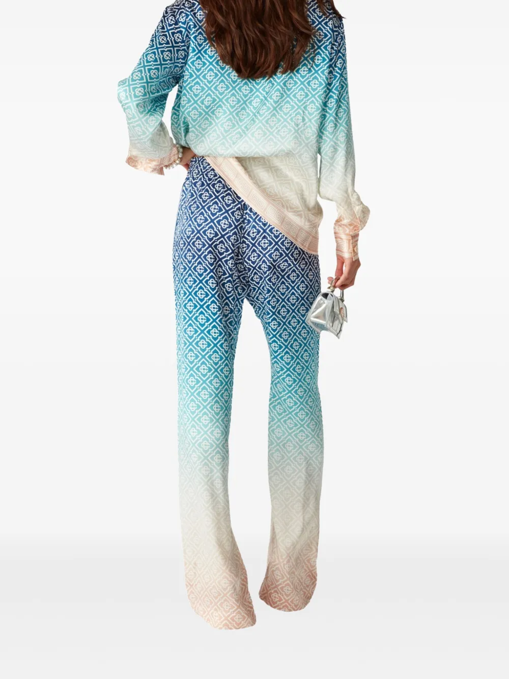 Casablanca Trainingsbroek met ombré-effect Blauw