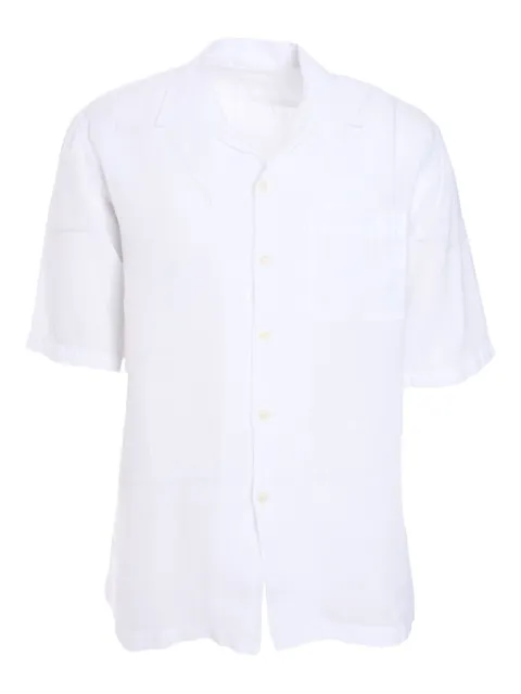 120% Lino short-sleeve linen shirt