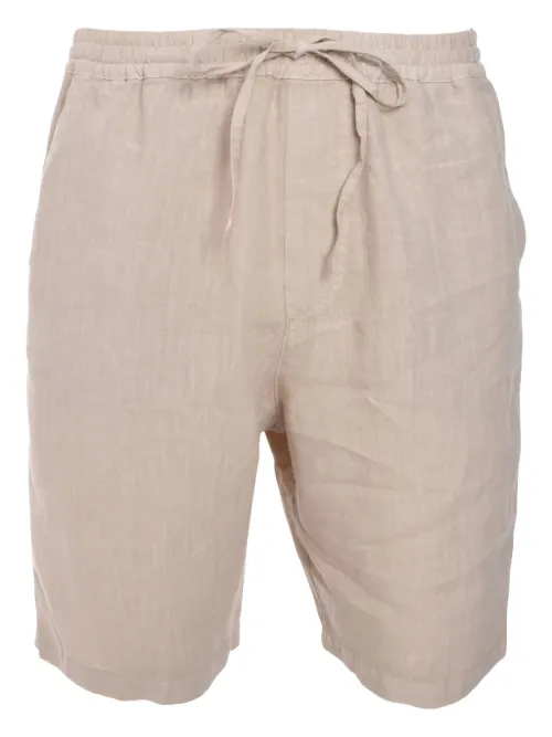 Short en lin à lien de resserrage - 120% Lino - Modalova