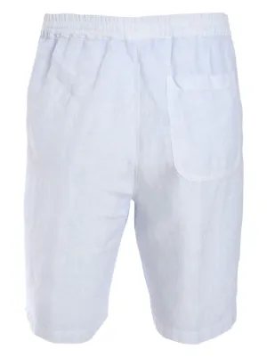 ショートパンツ 120 LINO SS23 LINEN SHORTS (Y0W29DF_000F753000Y050) Linen High-Waisted Shorts – 120percento Lino USA