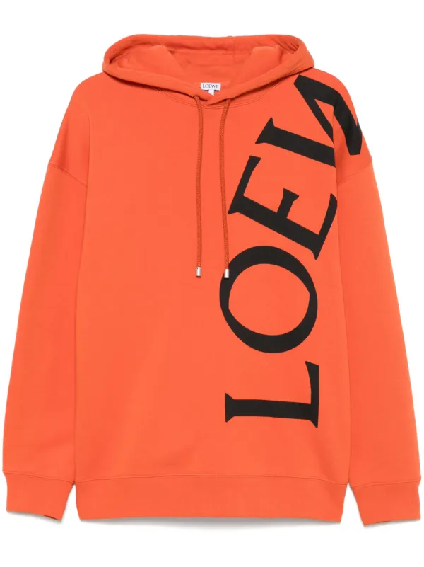 Cotton Hoodie Hoodie Herren Orange By YOOX ORGANIC COTTON