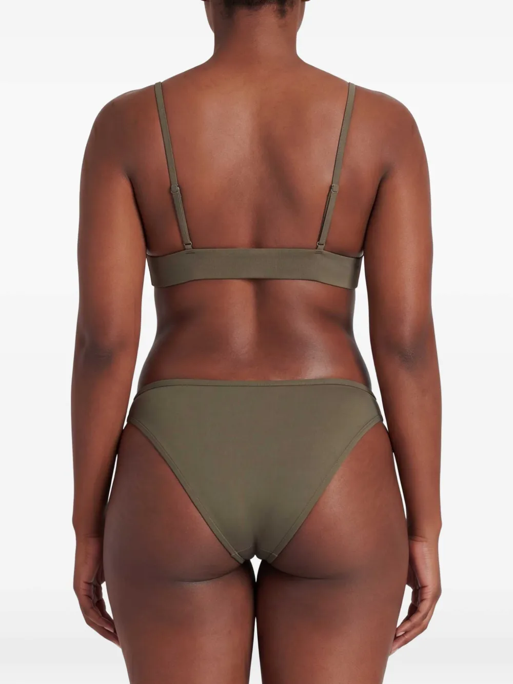 Balmain Bikini met logopatch Groen