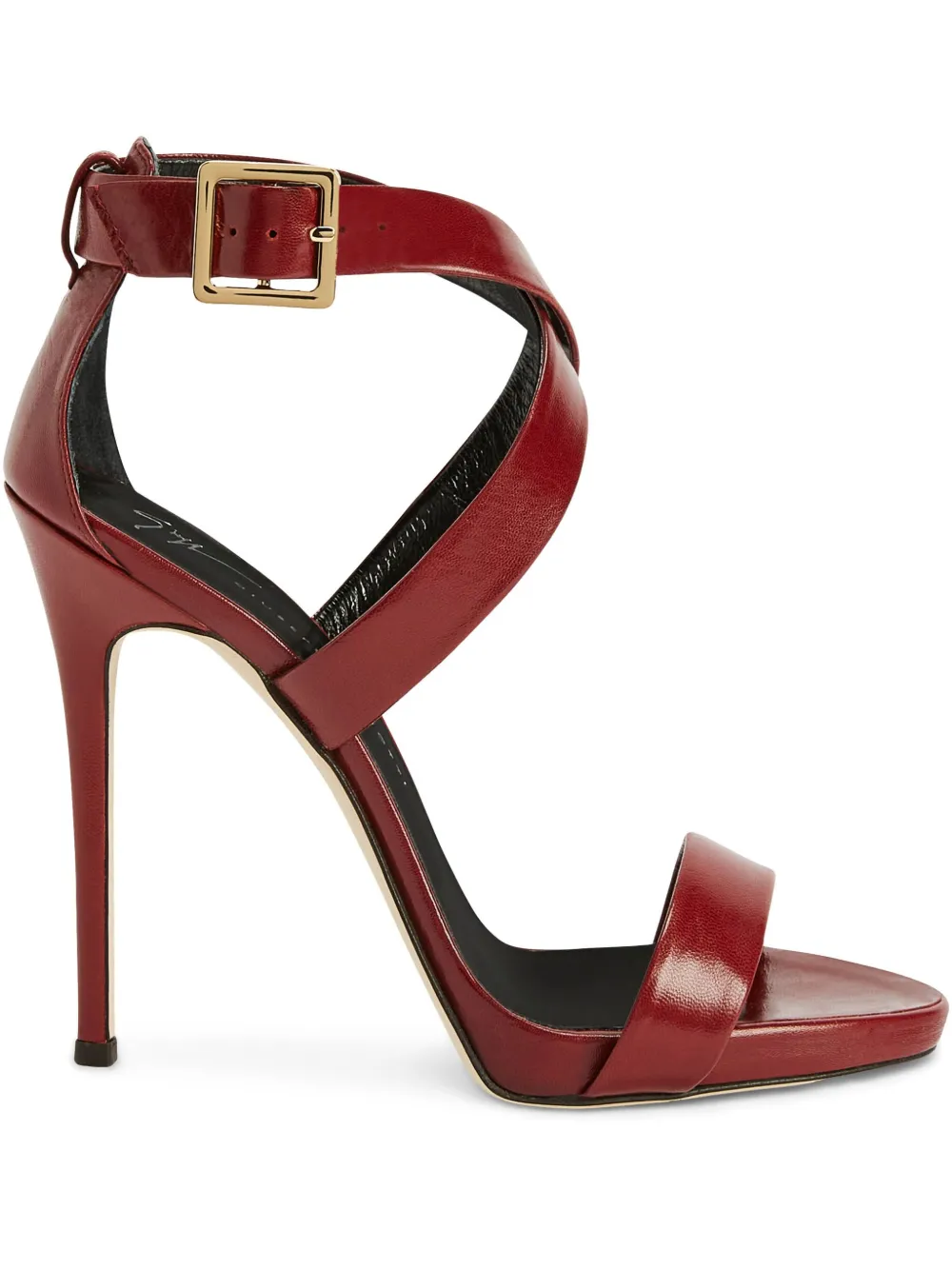 Giuseppe Zanotti Bellis leather sandals Red