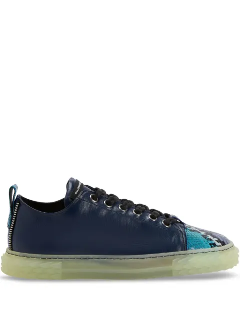 Giuseppe Zanotti leather low-top sneakers