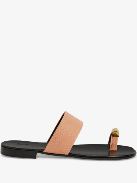 Giuseppe Zanotti Norbert leather toe-loop sandals