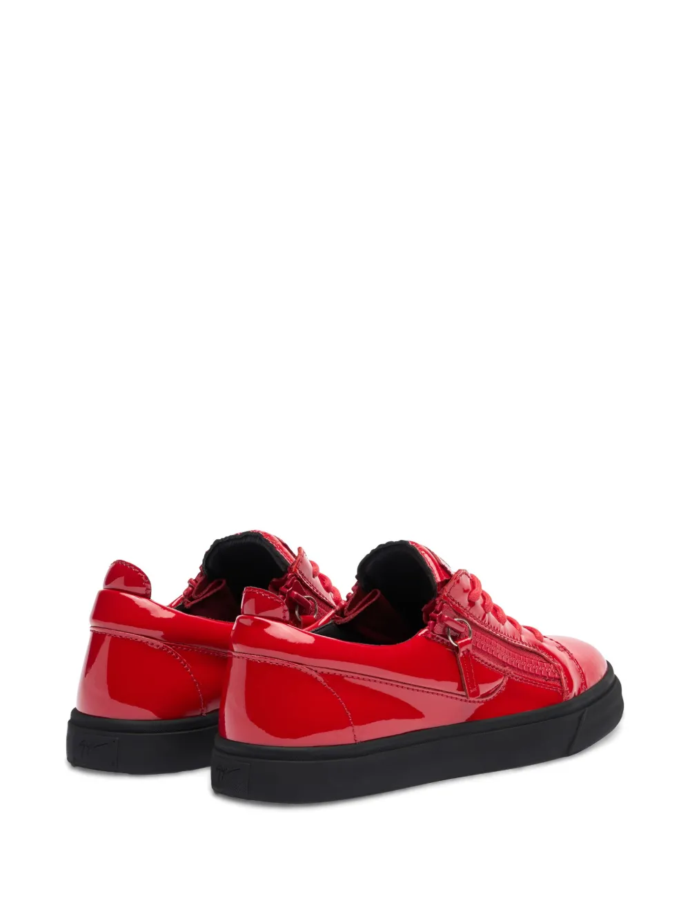 Giuseppe Zanotti Gail Low-top Sneakers In Red