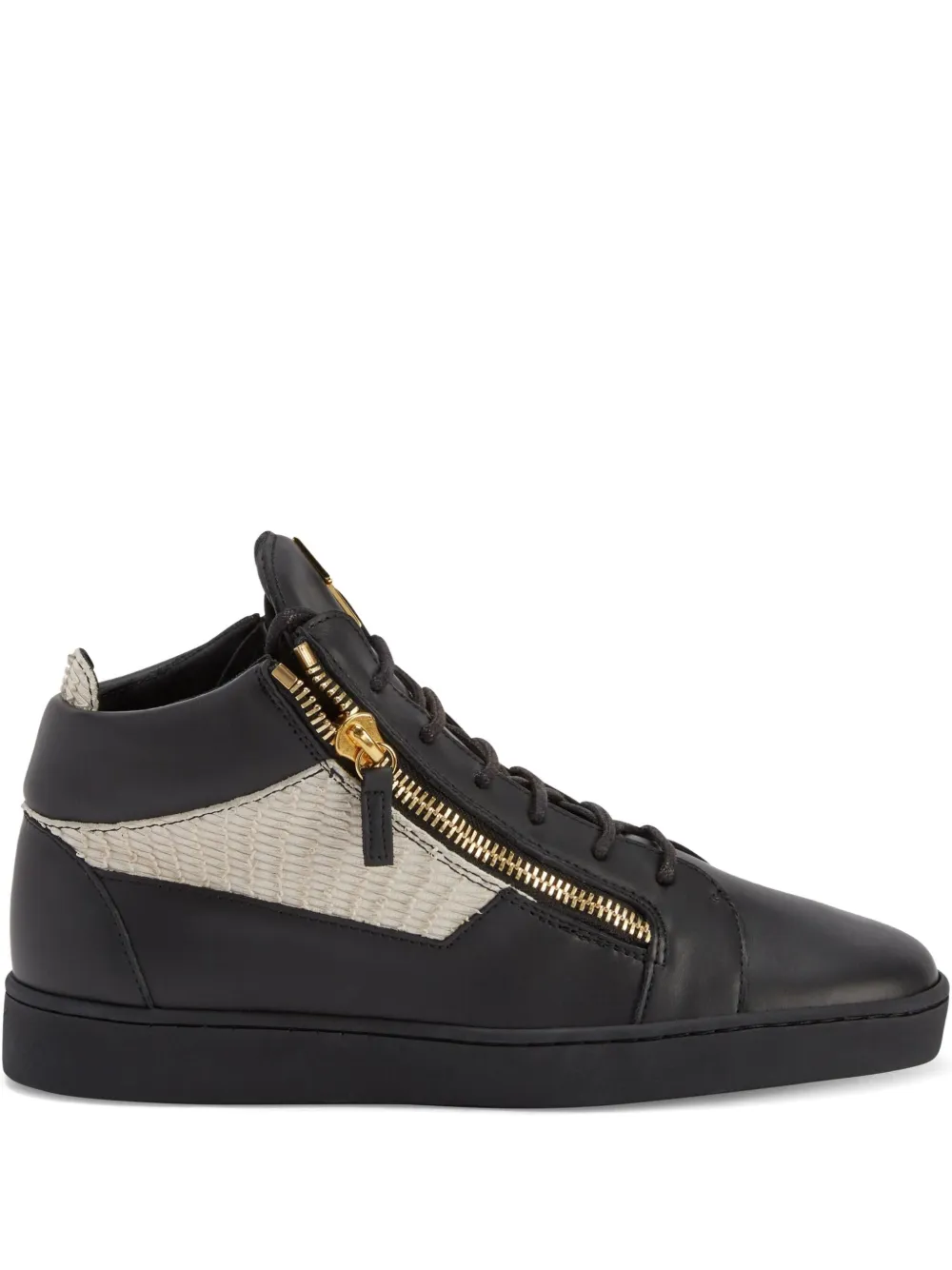 Giuseppe Zanotti Kriss zip-fastening leather sneakers Black