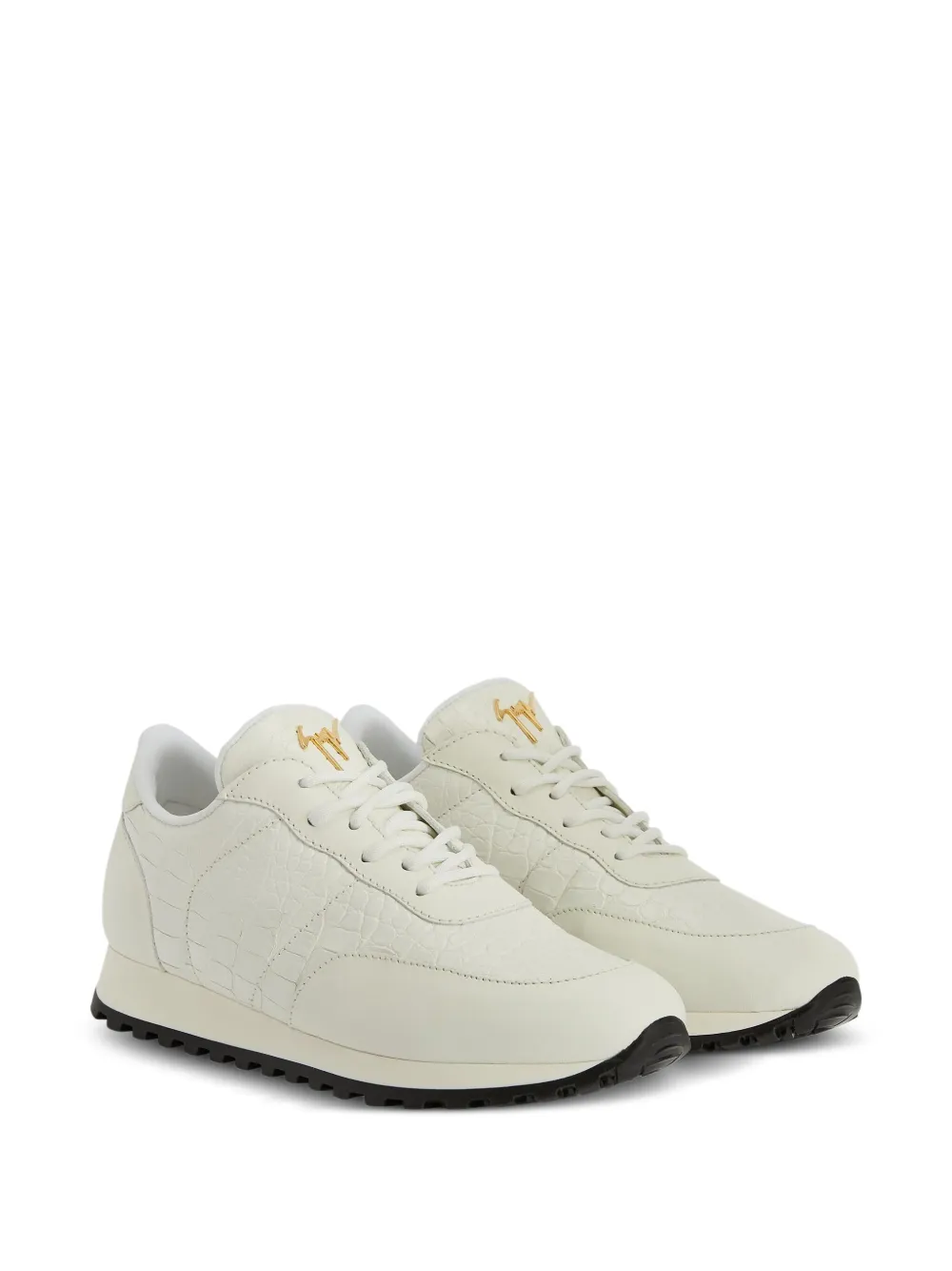Giuseppe Zanotti Jimi crocodile-effect leather sneakers | Low-Tops | Image 2