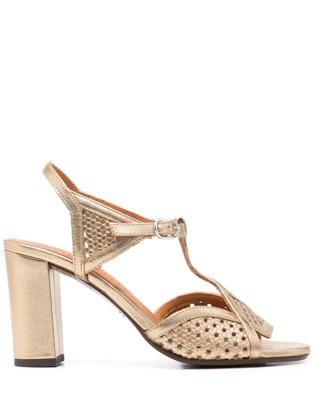 Chie Mihara 85mm Bessy sandals Gold