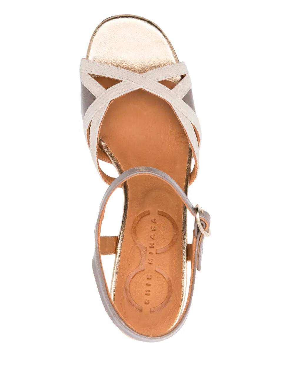 Chie Mihara 90mm Bemon sandals Neutrals