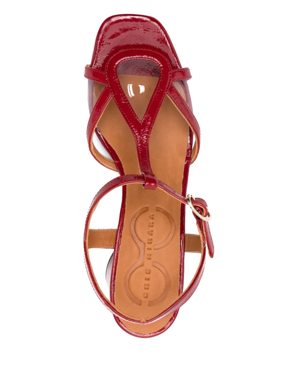 Chie Mihara 70mm Ryona sandals Red