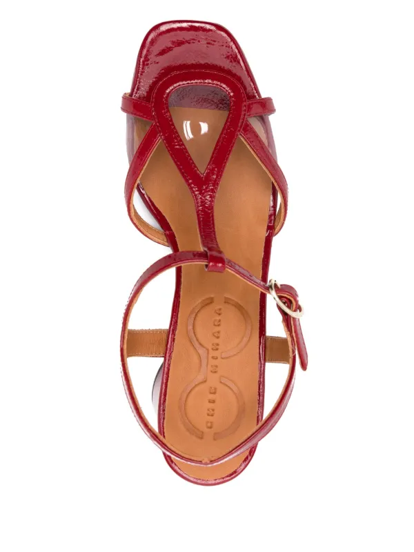 サンダル・ミュール CHIE MIHARA Women Sandals 414539 RYONA RED CHIE MIHARA Women Sandals 414539 RYONA RED (CHIE MIHARA