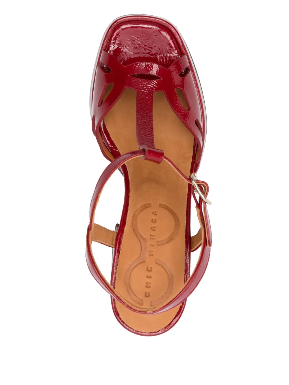 Chie Mihara 100mm Zinto sandals Red