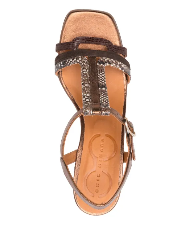 サンダル・ミュール CHIE MIHARA Women Sandals 414556 PIYATA46 Brown Chie Mihara 90mm Piyata Sandals | Brown | FARFETCH CA