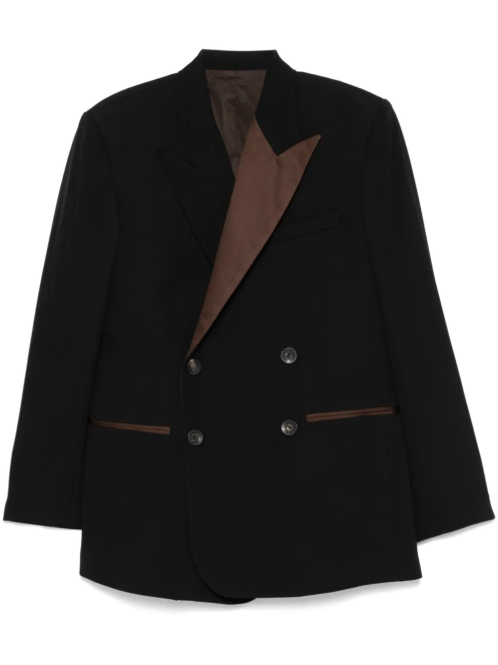 grain de poudre tuxedo blazer