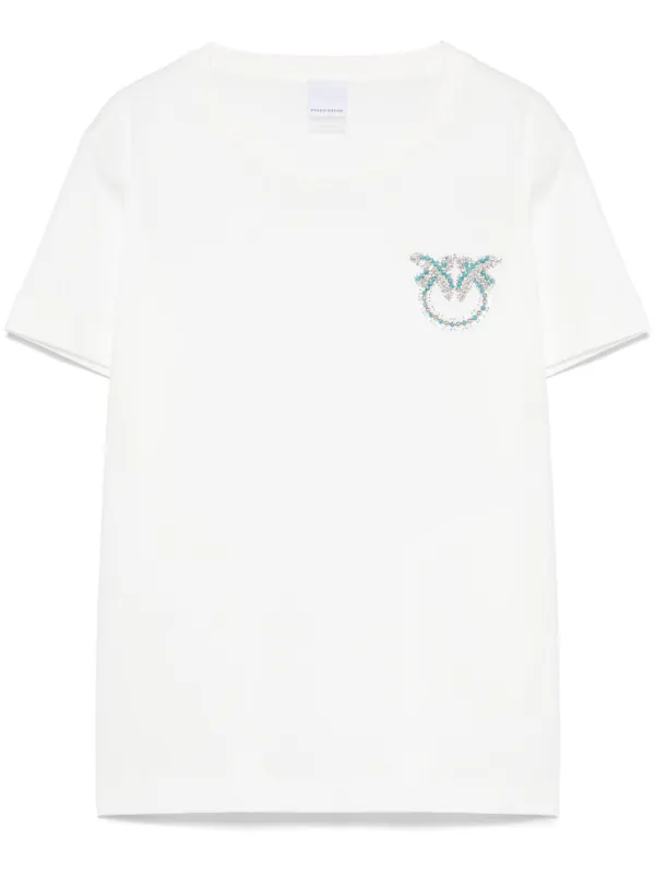 Tシャツ・カットソー PINKO Woman T-Shirt White 100100A2JR Z05 PINKO: T-shirt woman - White | Pinko t-shirt 104606A2D0