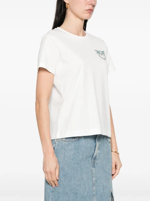 PINKO Nambrone T-shirt | White | FARFETCH JO