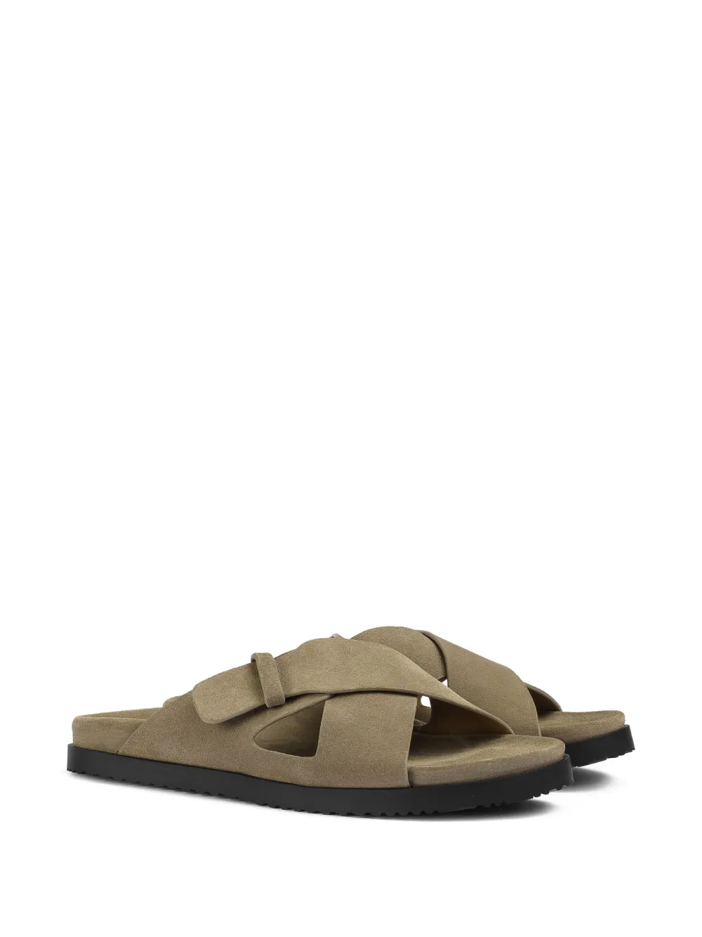 Doucal's crossover-strap slide sandals | Image 2