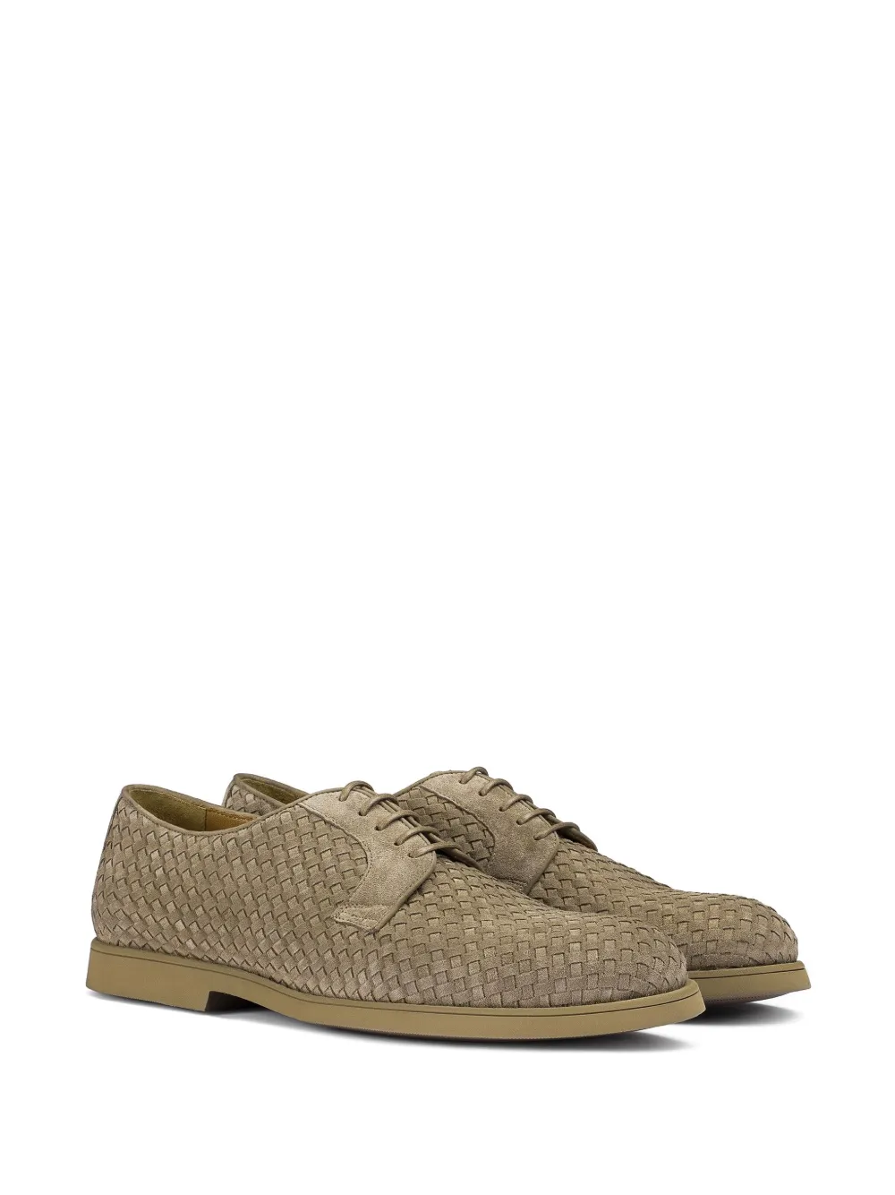 Doucal's Derby veterschoenen - Beige