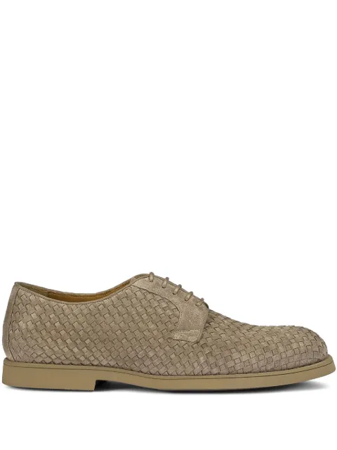 Doucal's leather lace-up derby shoes