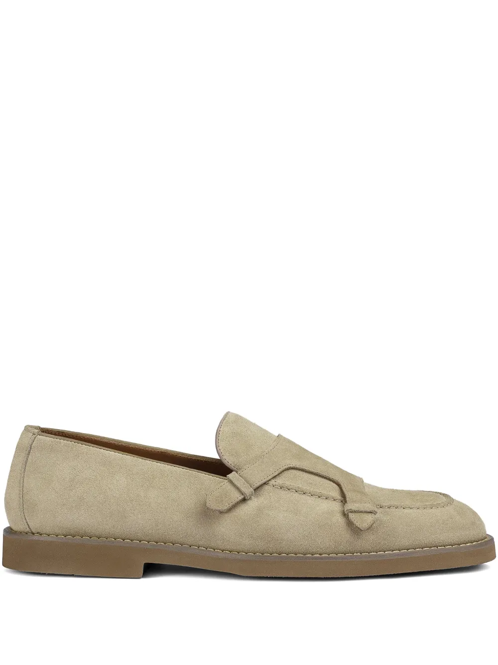 Doucal's suede loafers Neutrals