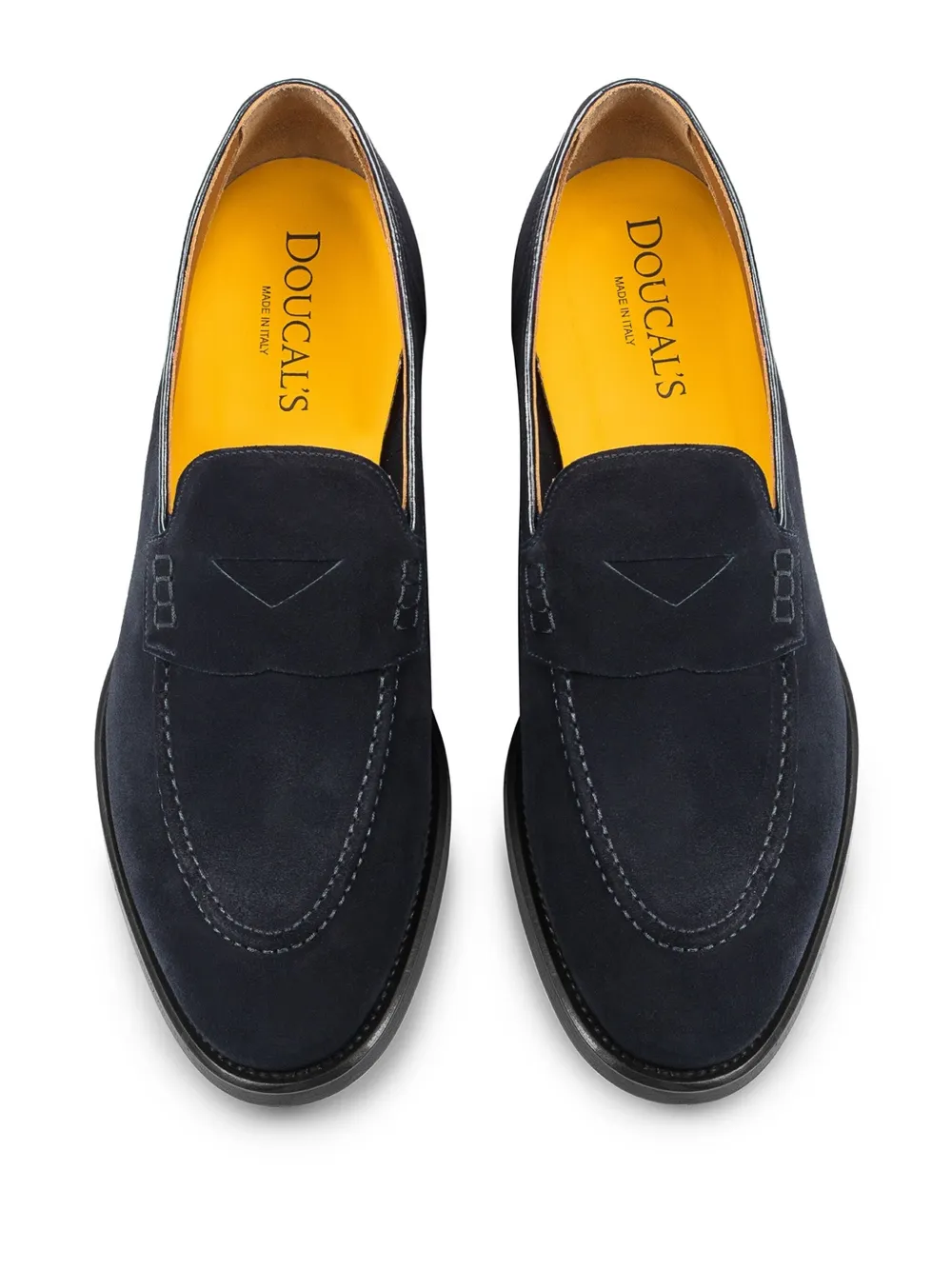 Doucal's Suède loafers Blauw