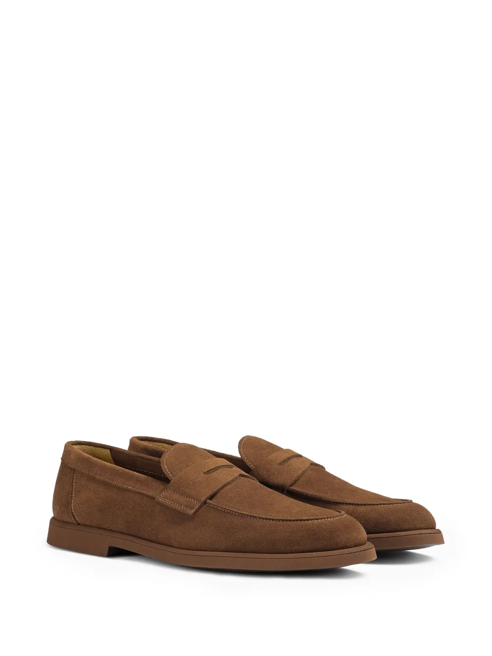 Doucal's Suède loafers - Bruin