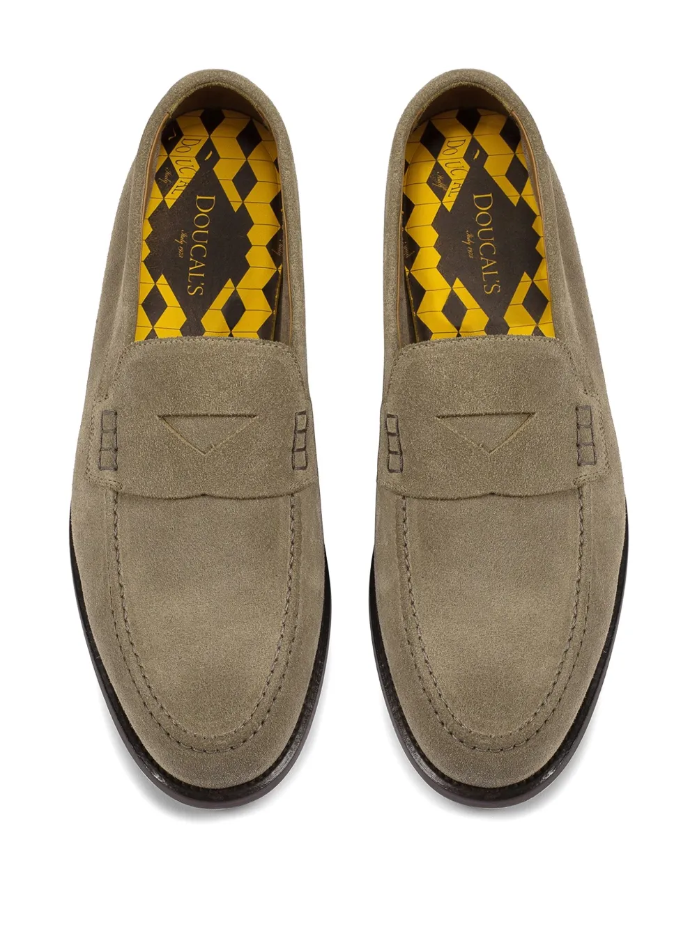 Doucal's Suède loafers Beige