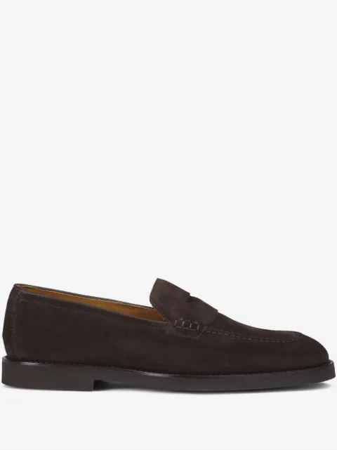 Doucal's suede loafers
