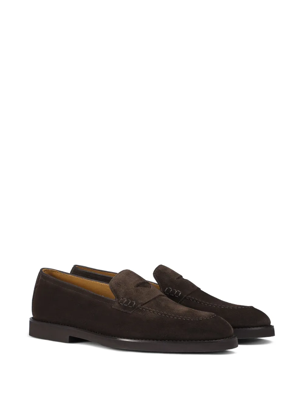 Doucal's Suède loafers - Bruin