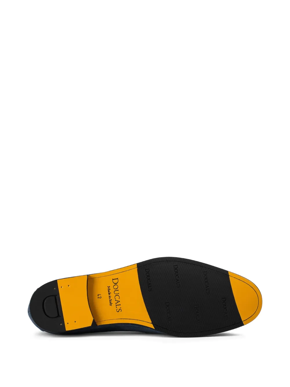 Doucal's suede loafers Blue