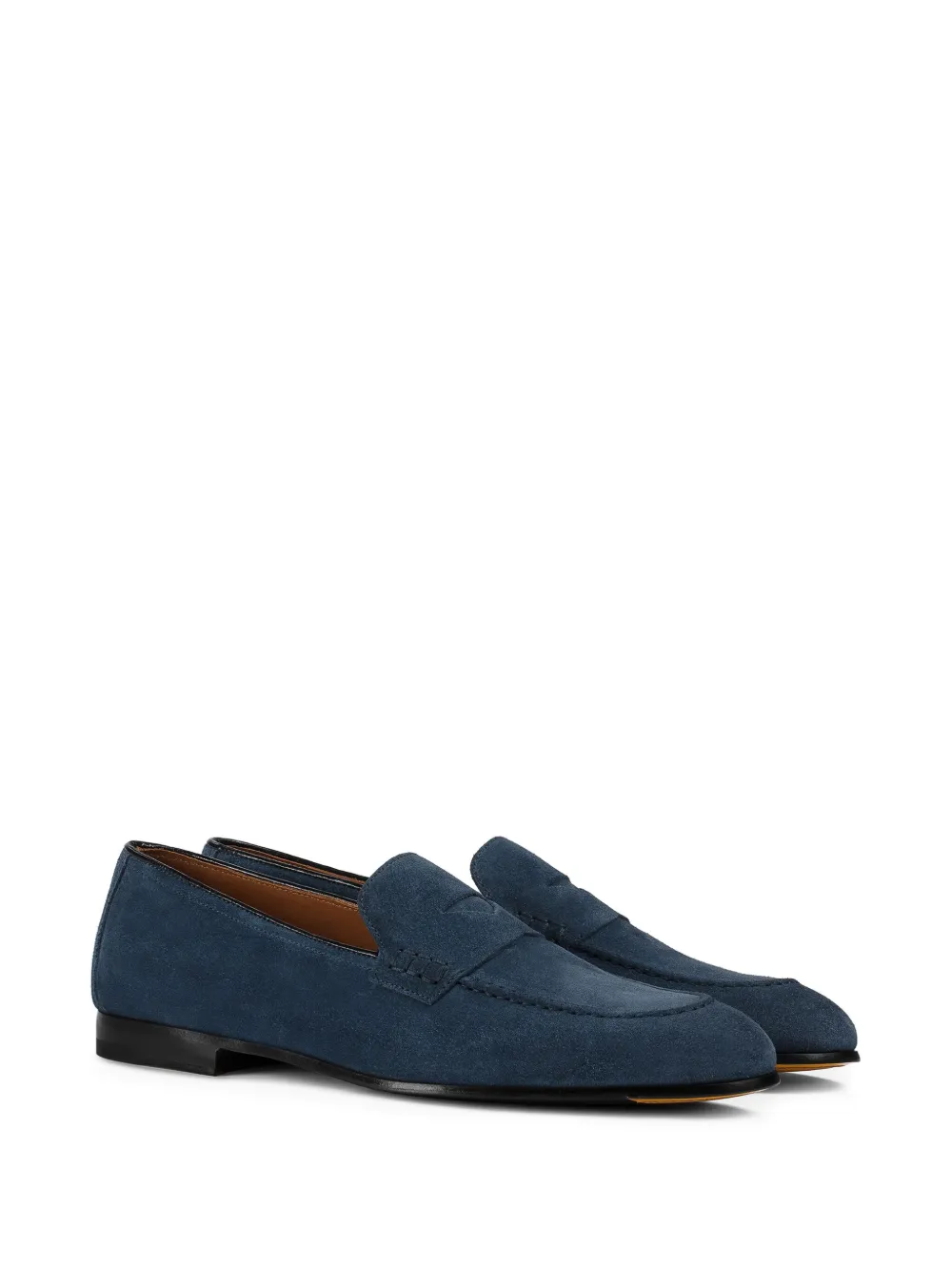 Doucal's Suède loafers - Blauw