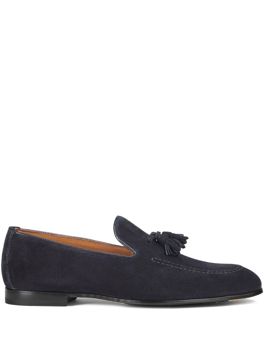 Doucal's suede loafers Blue