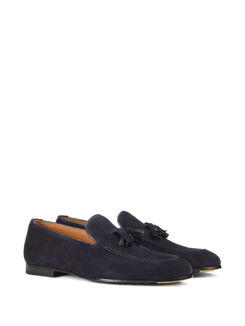 Doucal's suede loafers Blue