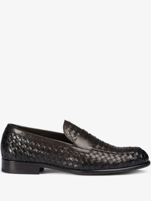 Doucal's mocasines con diseño entretejido