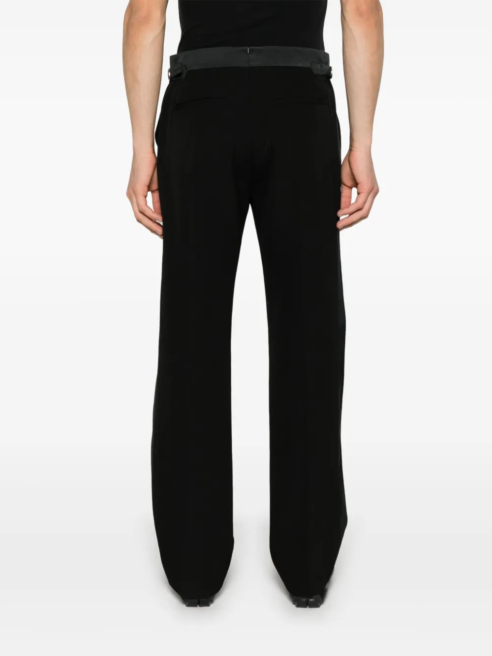 Wales Bonner Pantalon Zwart