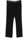 Wales Bonner grain de poudre tailored trousers - Black