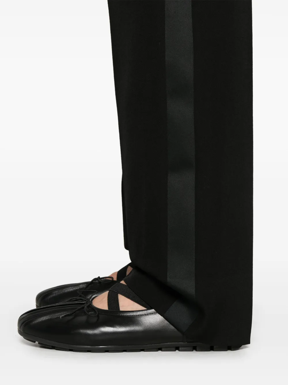 Wales Bonner Pantalon Zwart