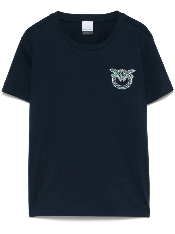 Tシャツ・カットソー PINKO Woman T-Shirt Blue 101752A2HN E63 28758266_58051944_600.jpg