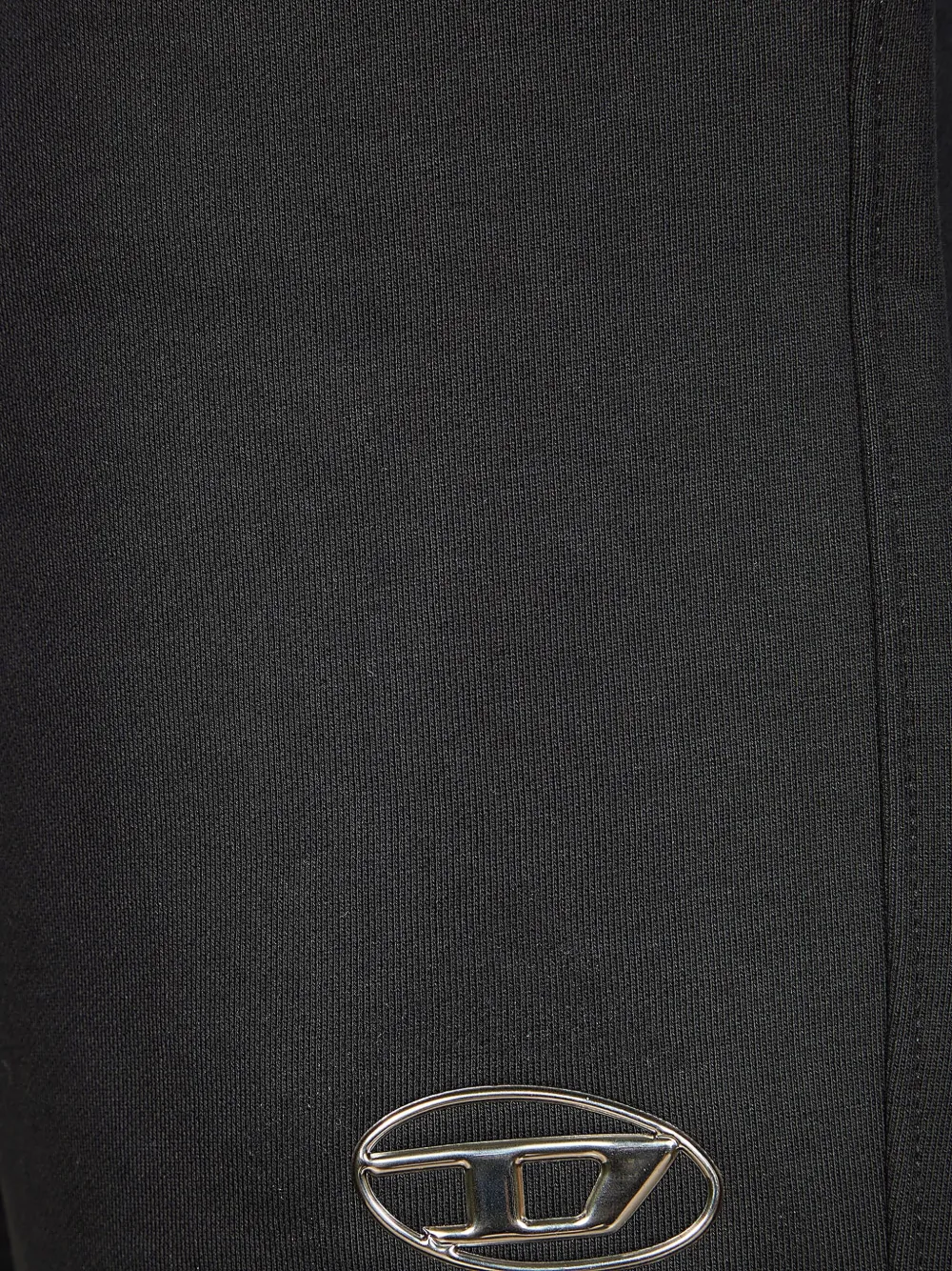 Diesel Shorts met logopatch Zwart